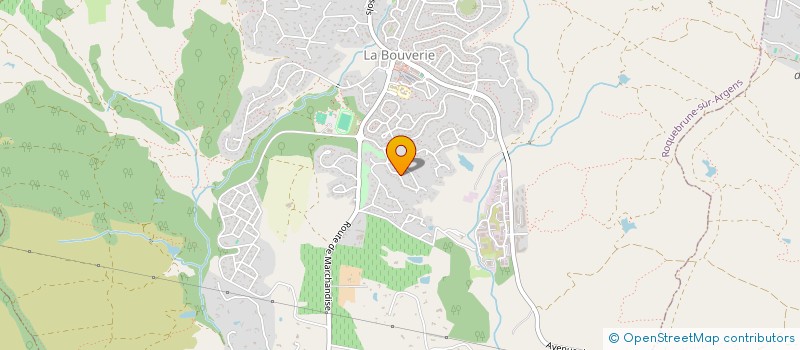 localisation de l'entreprise NOETI EXPERTISE  ROQUEBRUNE-SUR-ARGENS