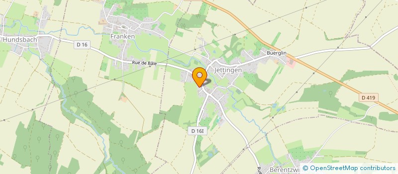 localisation de l'entreprise NOETIA  JETTINGEN