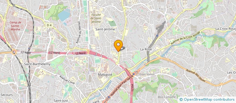 localisation de l'entreprise NOETIC à MARSEILLE