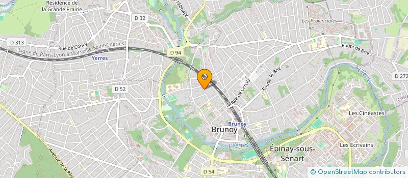 localisation de l'entreprise NOETIC BRAIN à BRUNOY