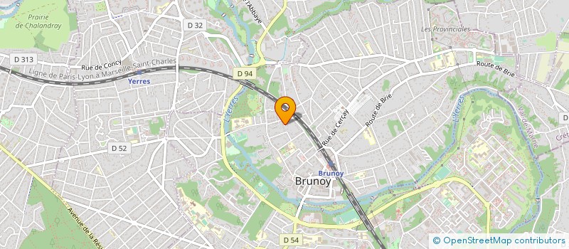 localisation de l'entreprise NOETIC GEARS à BRUNOY