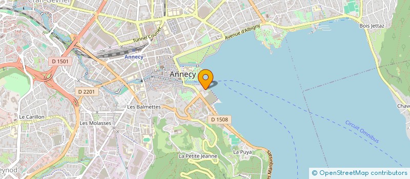 localisation de l'entreprise NOETICA à ANNECY