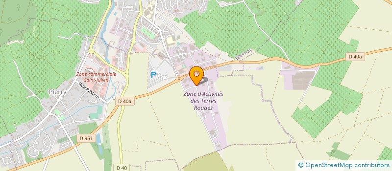 localisation de l'entreprise NOETINGER  PIERRY