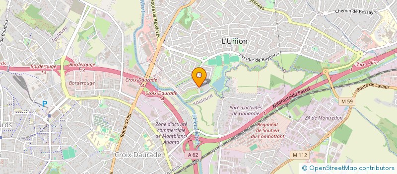 localisation de l'entreprise NOEUD PAP à L'UNION