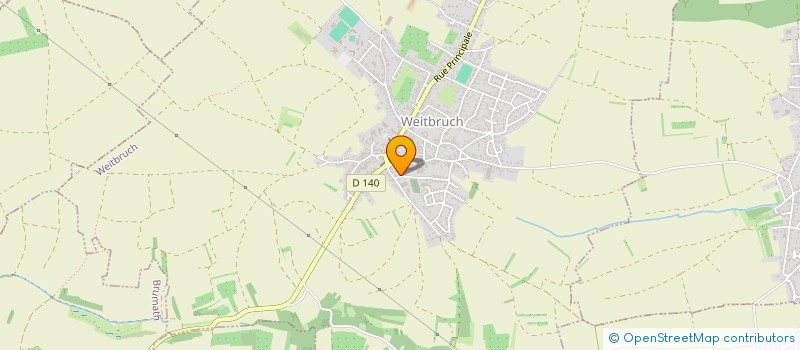 localisation de l'entreprise NOEUD PAP' EVENEMENTS  WEITBRUCH