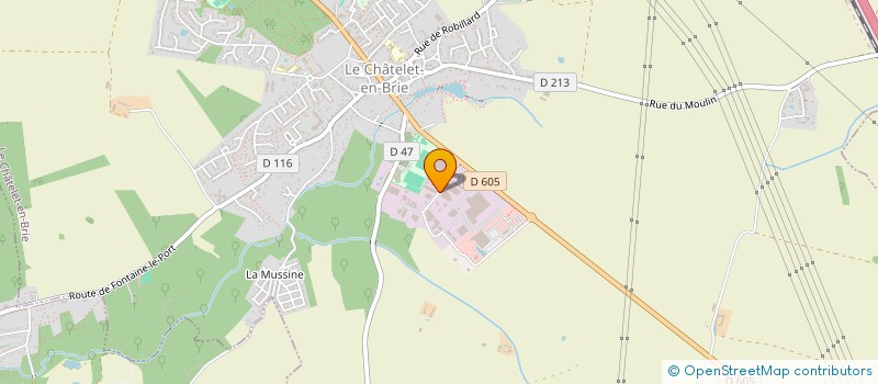 localisation de l'entreprise NOEVA  LE CHATELET-EN-BRIE