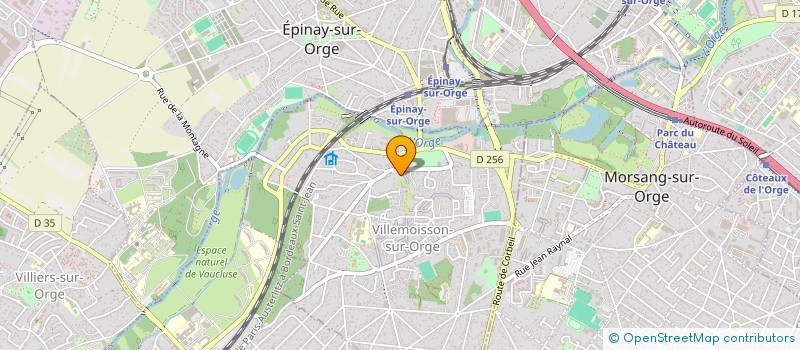localisation de l'entreprise NOEVEN à VILLEMOISSON-SUR-ORGE