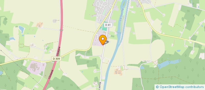 localisation de l'entreprise NOEVIC  NOYEN SUR SARTHE