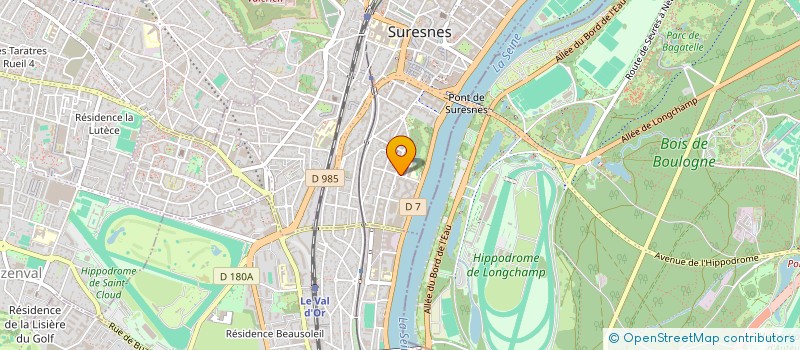 localisation de l'entreprise NOEVOX à SURESNES