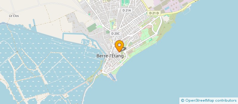 localisation de l'entreprise NOF à BERRE-L'ETANG