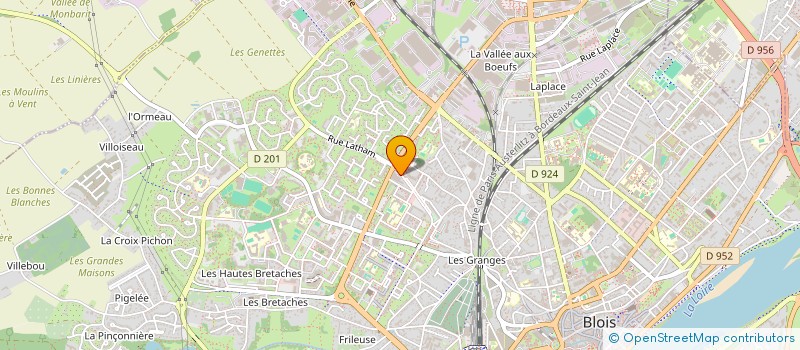 localisation de l'entreprise NOFA à BLOIS