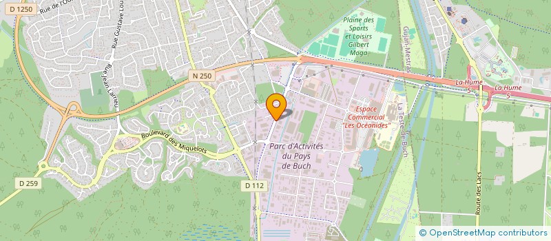 localisation de l'entreprise NOFAL GROUP à LA TESTE-DE-BUCH