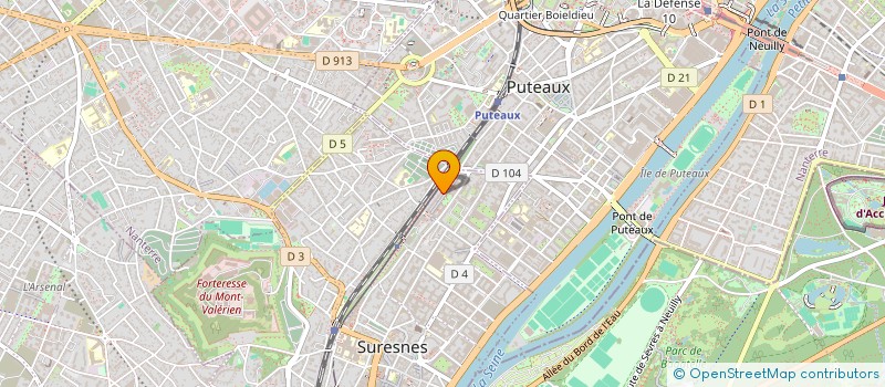 localisation de l'entreprise NOFCCA à SURESNES