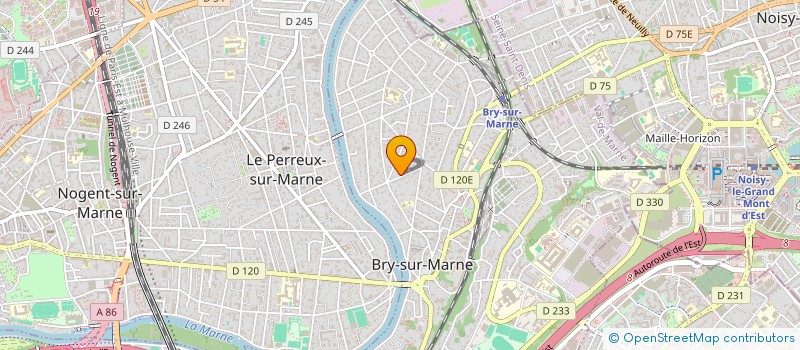 localisation de l'entreprise NOFEA à BRY-SUR-MARNE