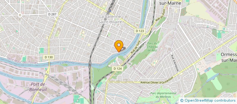 localisation de l'entreprise NOFIBE à SAINT-MAUR-DES-FOSSES