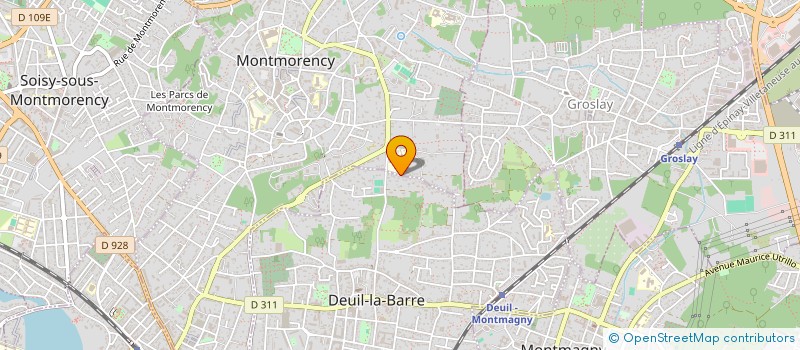 localisation de l'entreprise NOFONE MUSIC  DEUIL-LA-BARRE