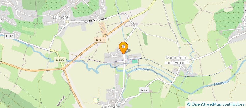 localisation de l'entreprise NOGAAL  DOMMARTIN-SOUS-AMANCE