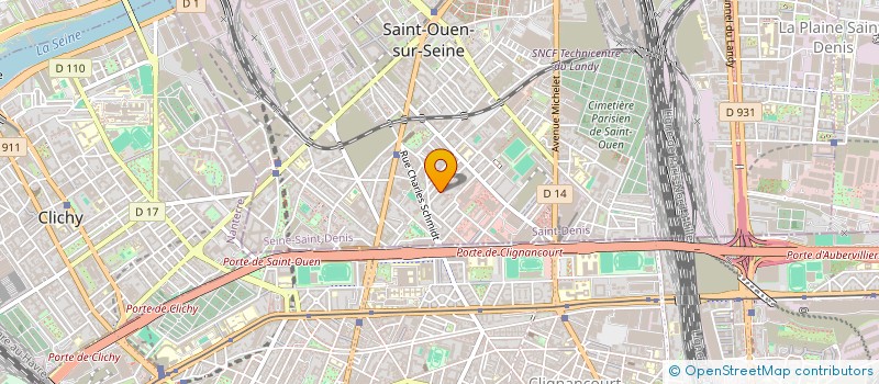 localisation de l'entreprise NOGACY à SAINT-OUEN-SUR-SEINE