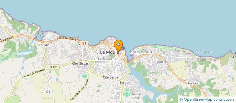 localisation de l'entreprise NOGALEA  LE MOULE