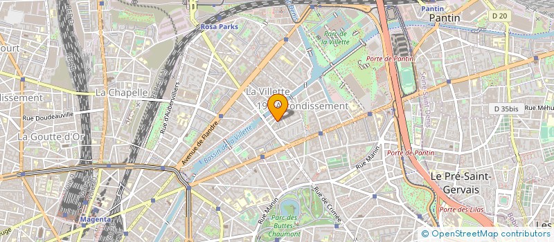 localisation de l'entreprise NOGAP SARL  PARIS