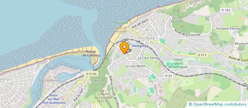 localisation de l'entreprise NOGAREDE  HOULGATE