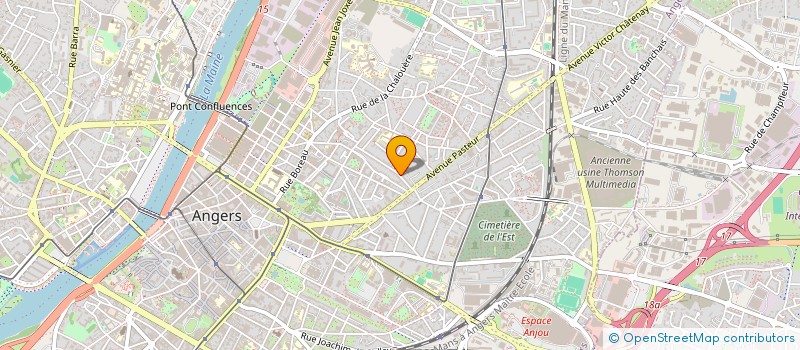 localisation de l'entreprise NOGASILI à ANGERS