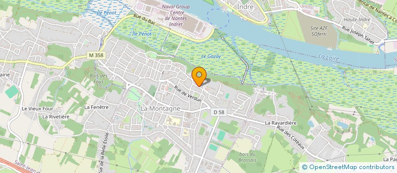 localisation de l'entreprise NOGEA  LA MONTAGNE