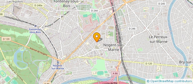 localisation de l'entreprise NOGENT AD 24  NOGENT-SUR-MARNE
