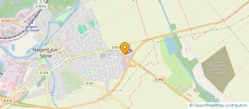localisation de l'entreprise NOGENT AUTO CONTROLE à NOGENT-SUR-SEINE