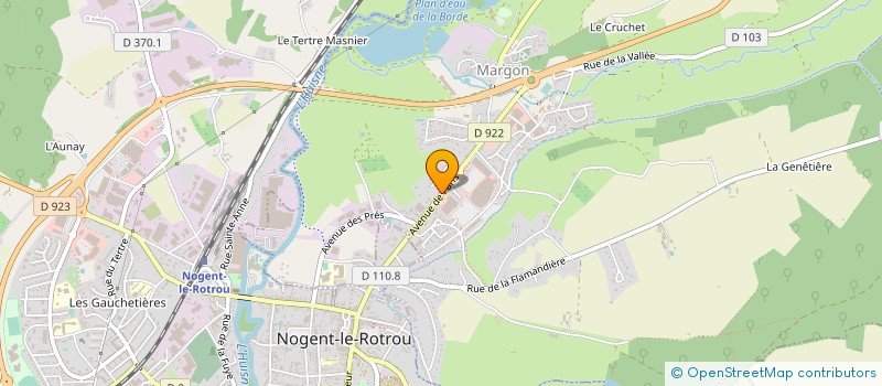 localisation de l'entreprise NOGENT AUTOMOBILES à ARCISSES