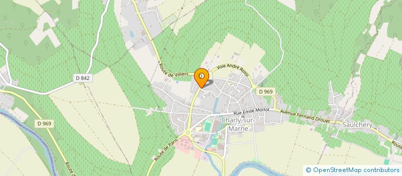 localisation de l'entreprise NOGENT AUTOMOBILES à CHARLY-SUR-MARNE