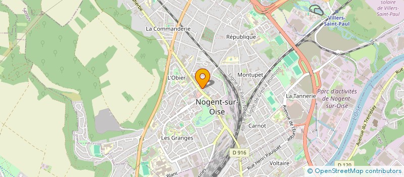 localisation de l'entreprise NOGENT EXOTIQUES à NOGENT-SUR-OISE