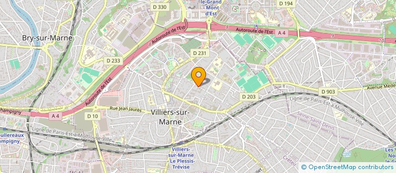 localisation de l'entreprise NOGENT HORIZON  VILLIERS-SUR-MARNE