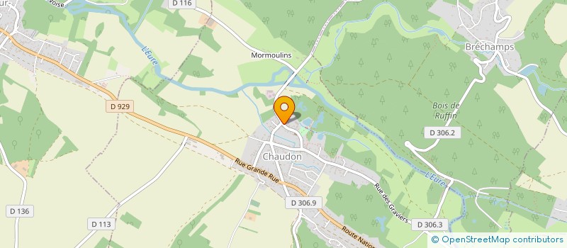 localisation de l'entreprise NOGENT-LE-ROI JUDO à CHAUDON