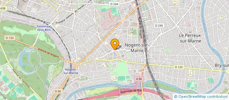 localisation de l'entreprise NOGENT PRESENCE à NOGENT-SUR-MARNE