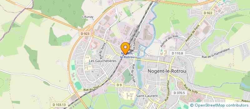 localisation de l'entreprise NOGENT TERRE D'ACCUEIL à NOGENT-LE-ROTROU