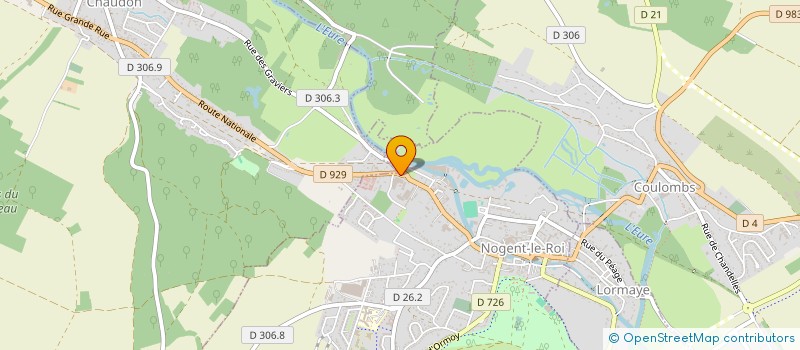 localisation de l'entreprise NOGENTAISE AUTOMOBILE CONTROLE à NOGENT-LE-ROI