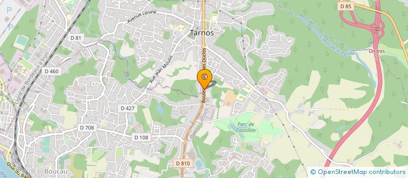localisation de l'entreprise NOGITECH à TARNOS