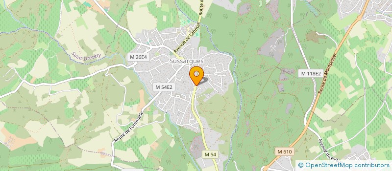 localisation de l'entreprise NOGLA 2T  RESTINCLIERES