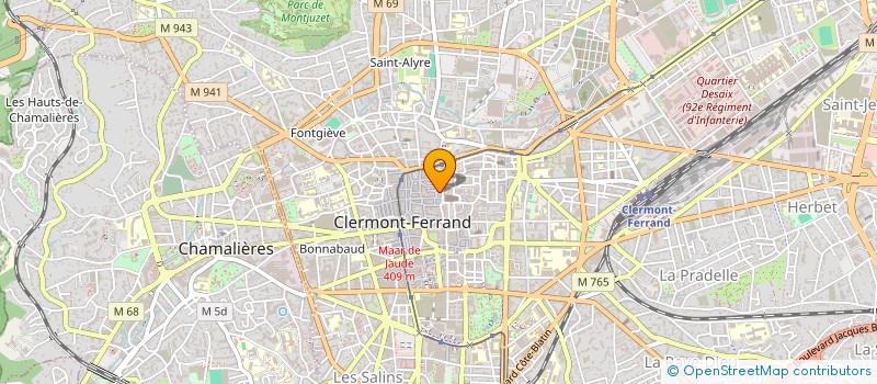 localisation de l'entreprise NOGOZONE  CLERMONT-FERRAND