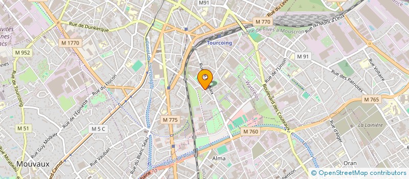 localisation de l'entreprise NOGUEIRA à TOURCOING