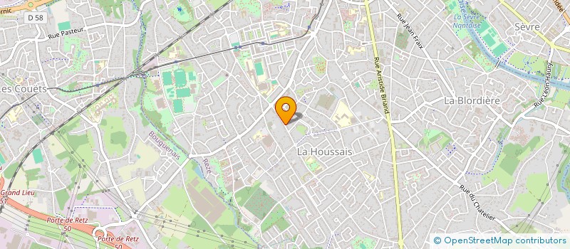localisation de l'entreprise NOGUEIRA à REZE