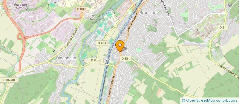 localisation de l'entreprise NOGUEIRA CARLOS  BRUNSTATT-DIDENHEIM