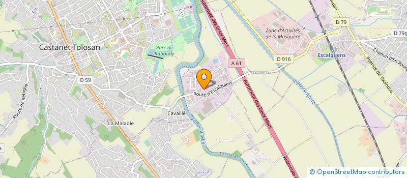 localisation de l'entreprise NOGUERA 3EME GENERATION à CASTANET-TOLOSAN