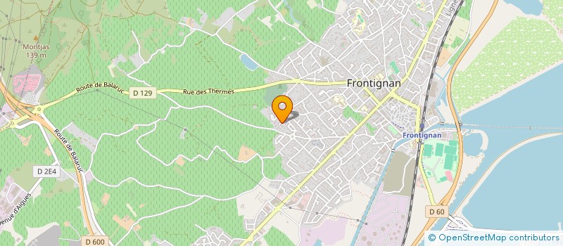 localisation de l'entreprise NOGUES ALAIN à FRONTIGNAN