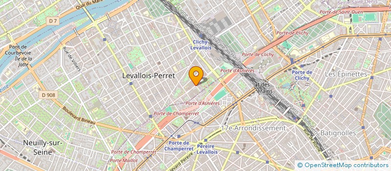 localisation de l'entreprise NOHA à LEVALLOIS-PERRET