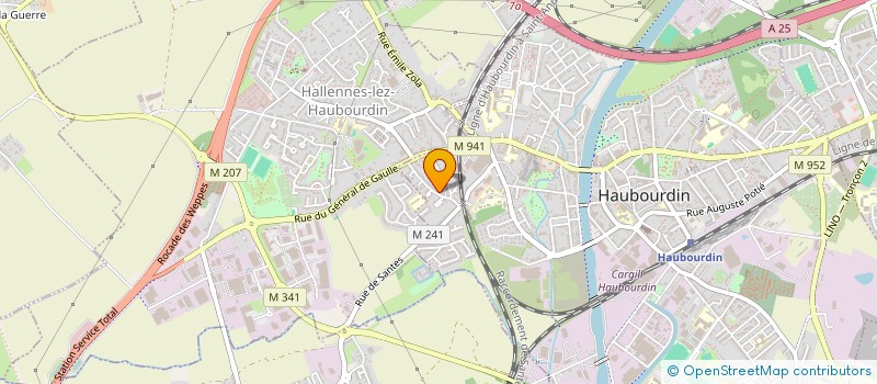 localisation de l'entreprise NOHA BUZZ ET CIE  HAUBOURDIN