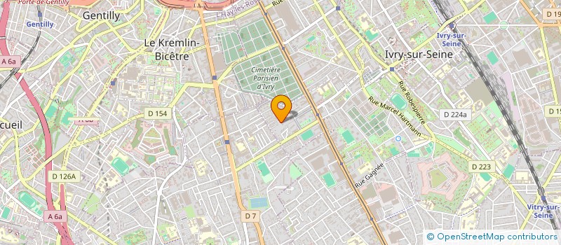 localisation de l'entreprise NOHACOM  IVRY-SUR-SEINE