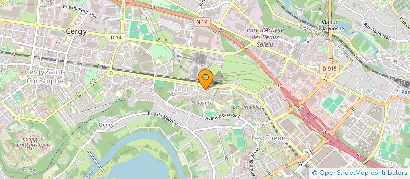 localisation de l'entreprise NOHAILA PROPERTY  CERGY