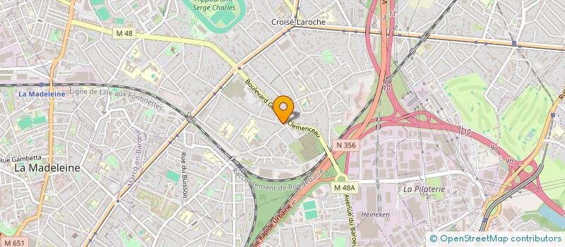 localisation de l'entreprise NOHAILLY à MARCQ-EN-BARŒUL